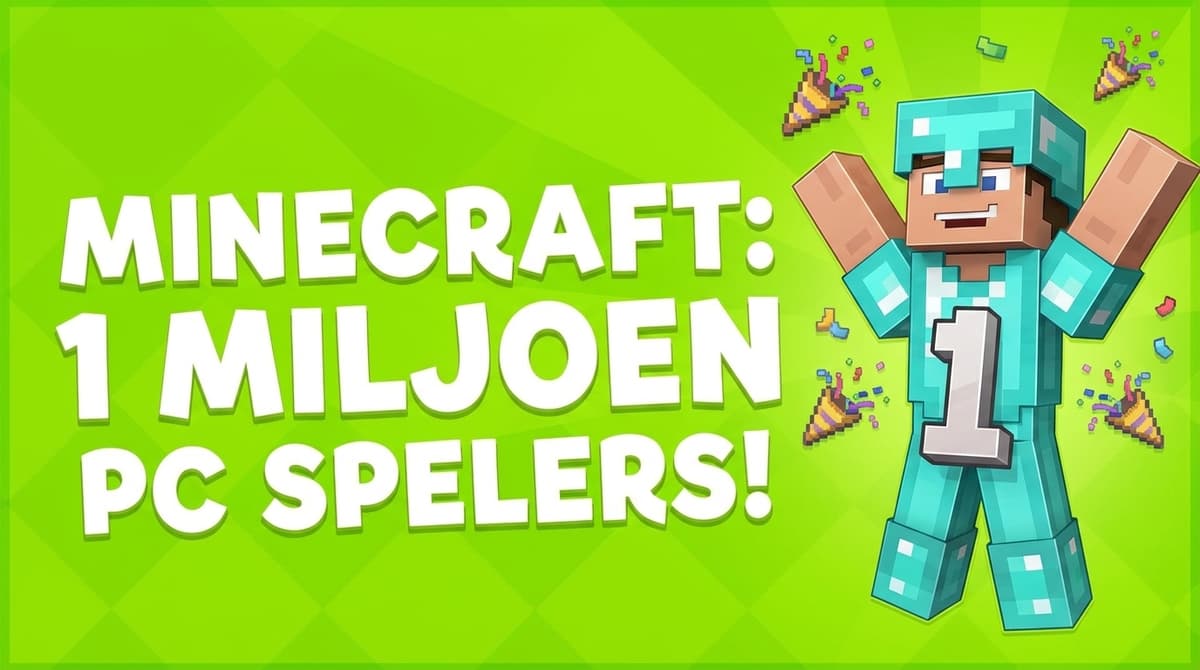 Mojang: Bijna 1 miljoen PC-spelers tegelijk op Minecraft