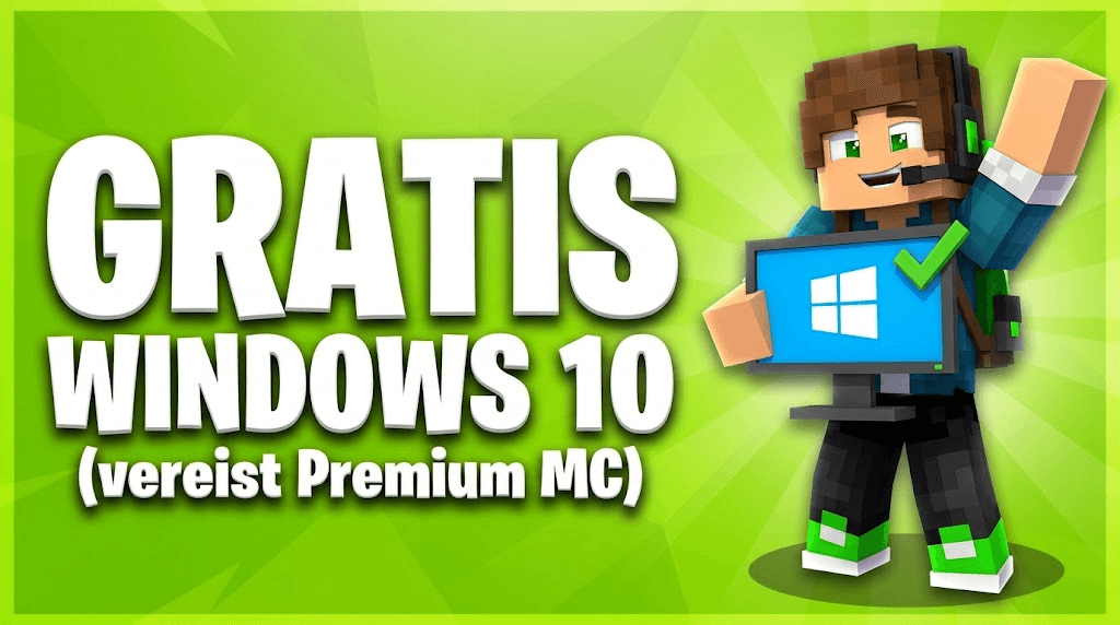 Zo krijg jij de Windows 10 edition gratis (vereist Premium MC op PC/Mac)