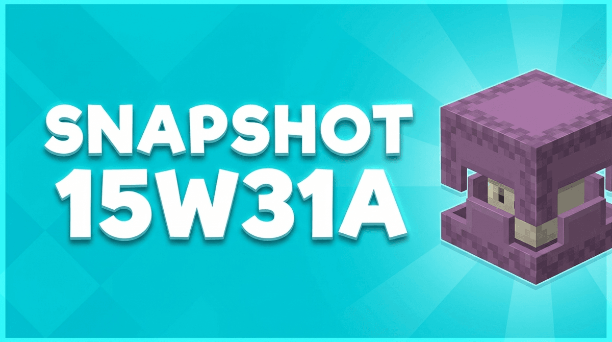 Minecraft Snapshot 15w31a (Eerste 1.9 snapshot!)