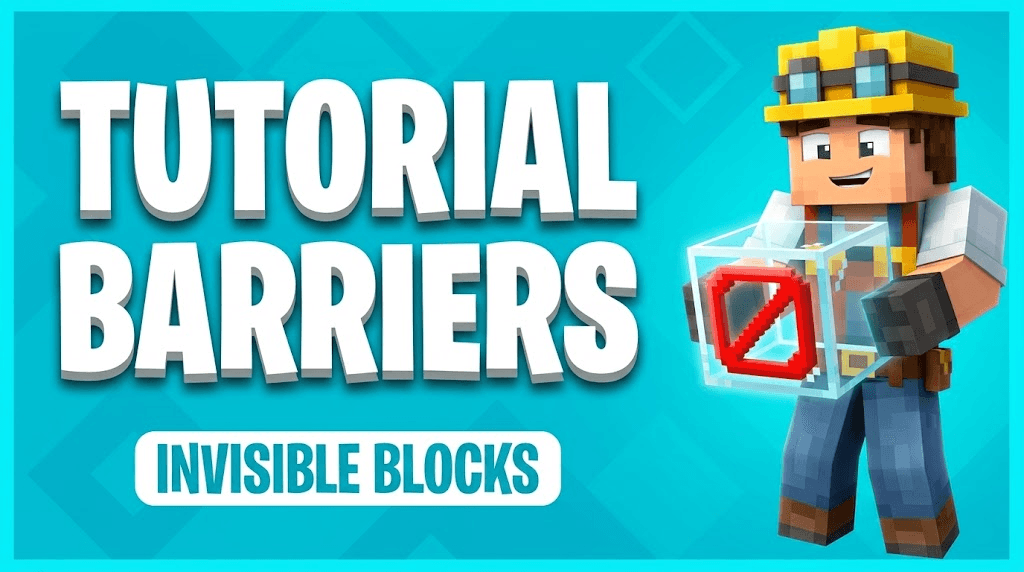 Tutorial: Minecraft Barriers - onzichtbare blokken voor je Minecraft server!
