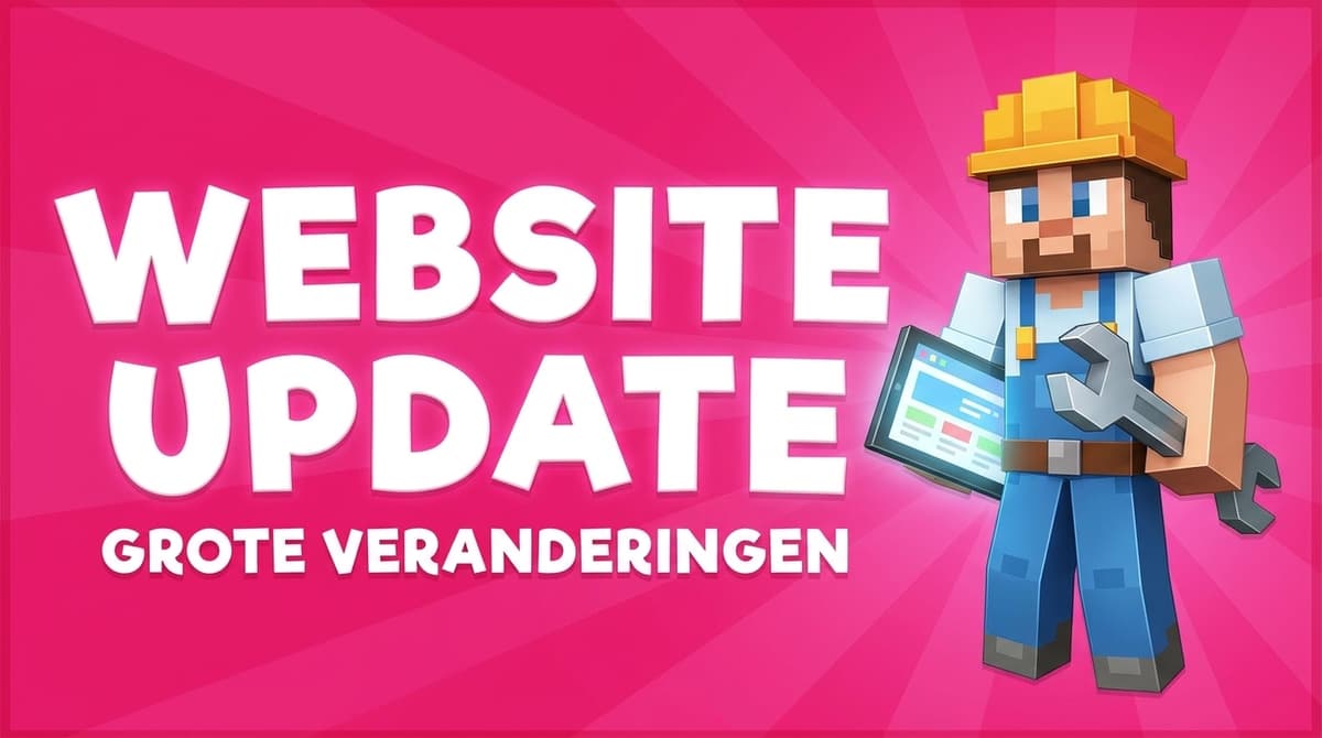 Grote veranderingen aan onze website