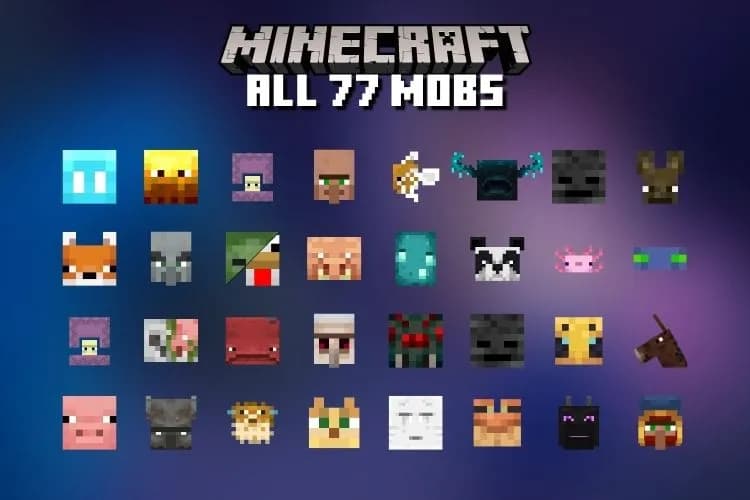 Volledige lijst van Minecraft 1.19 Mobs in 2023
