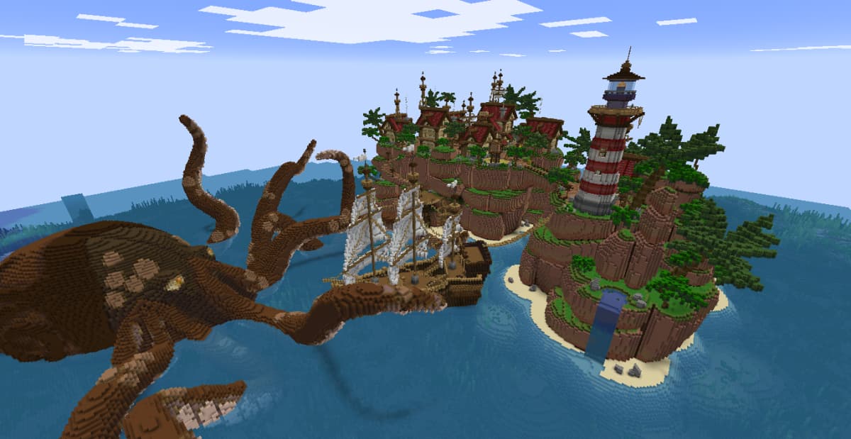 De Beste minecraft Survival Island / Eiland Seeds in 2023