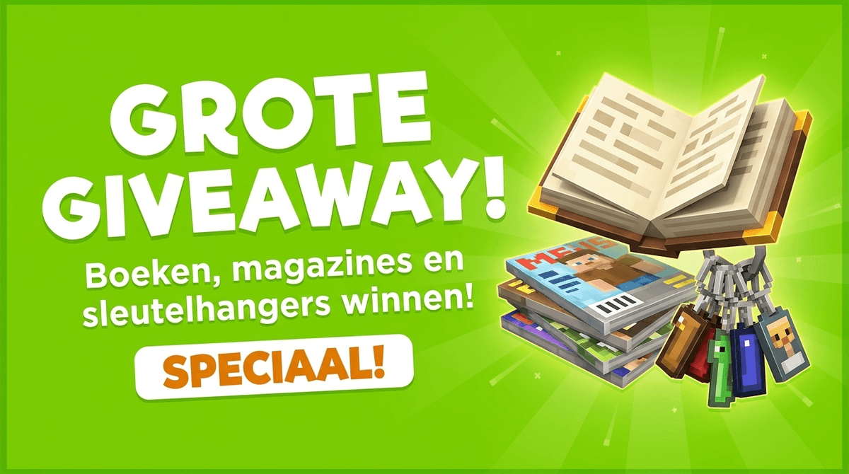 GROTE Giveaway! Boeken, magazines en sleutelhangers winnen!