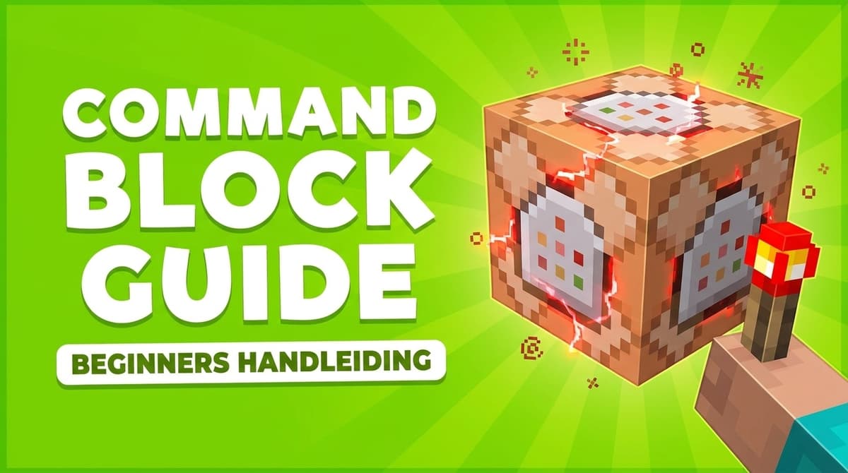 Command block beginners handleiding