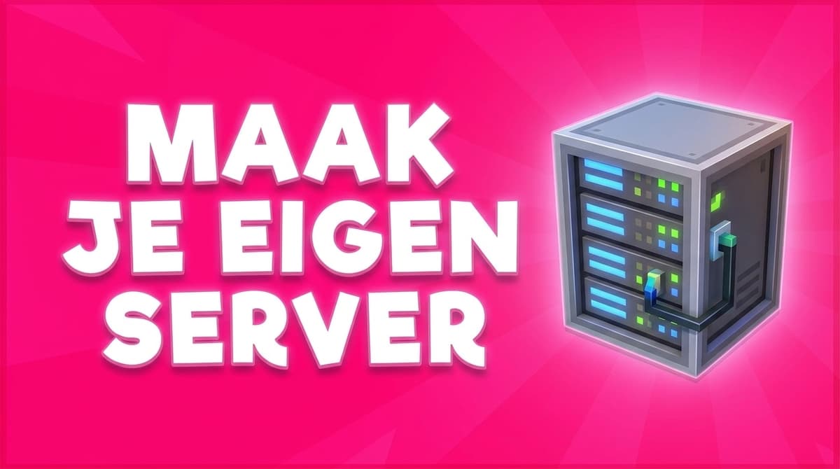 Hoe maak je je eigen server?