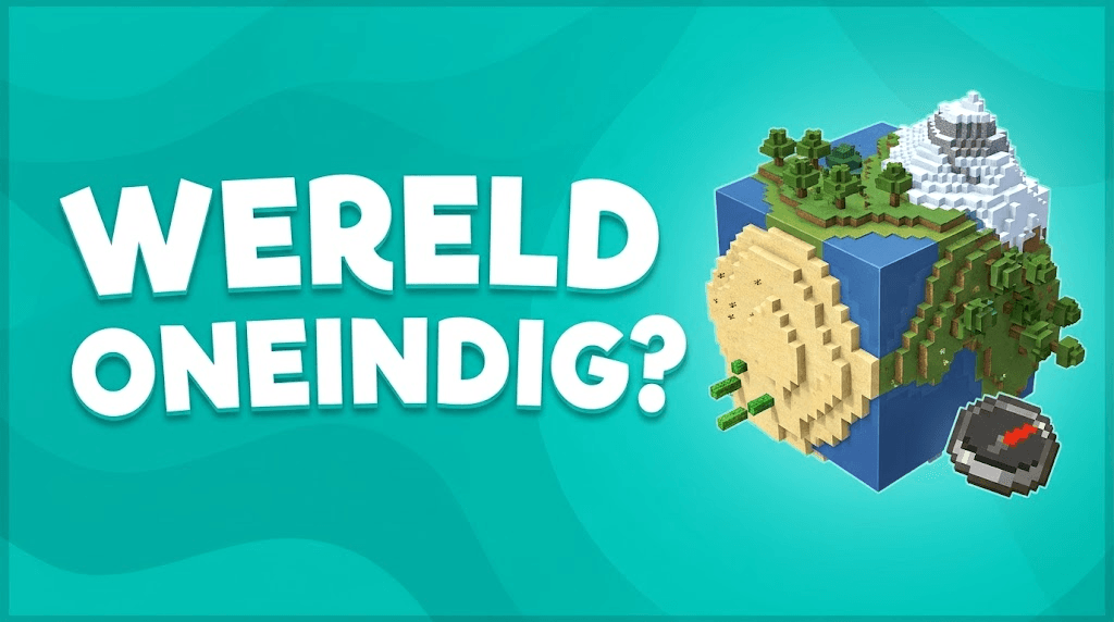 Is een Minecraft wereld oneindig?