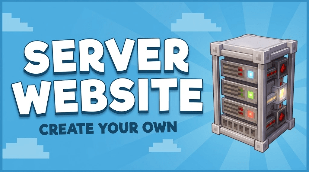 Jouw eigen Minecraft Server website