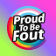 PROUD TO BE FOUT Minecraft server icoon