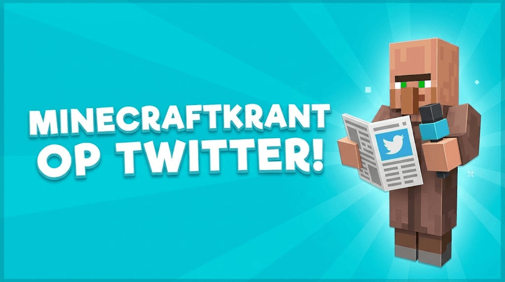 Minecraftkrant op Twitter!