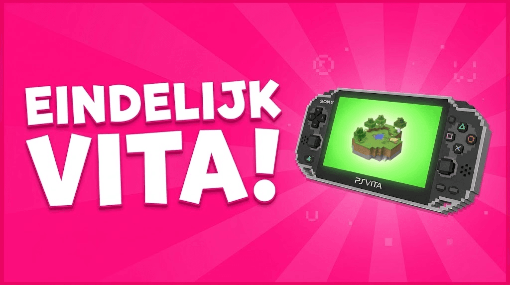 Minecraft eindelijk Vita!