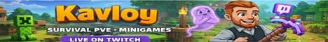 🌿 Kavloy SMP | Survival + Minigames (TNT Run, Duels, Blockparty, Voetbal, Schaken) banner