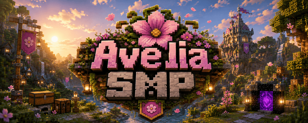 AveliaSMP (FRIDAY OPEN, JOIN DC) banner