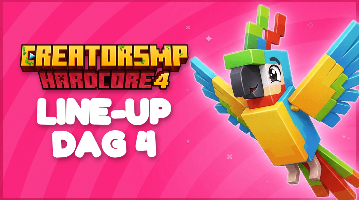 CreatorSMP 4 line-up: Qucee, Chatmo en Shappo0