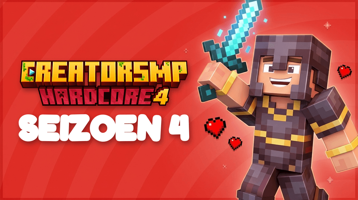 CreatorSMP Hardcore 4: datum, spelers en live kijken