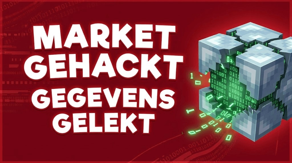 Minecraft Market gehacked en gegevens zijn gelekt!