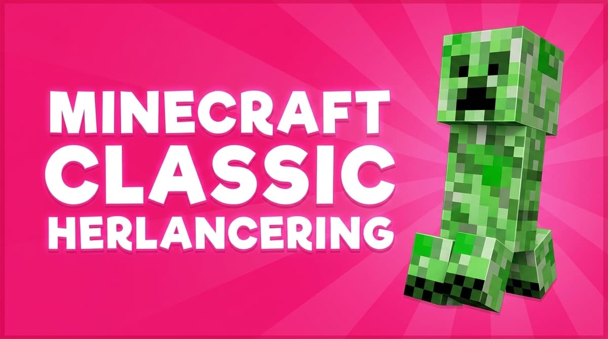 Minecraft bestaat 10 jaar en herlanceert Minecraft Classic