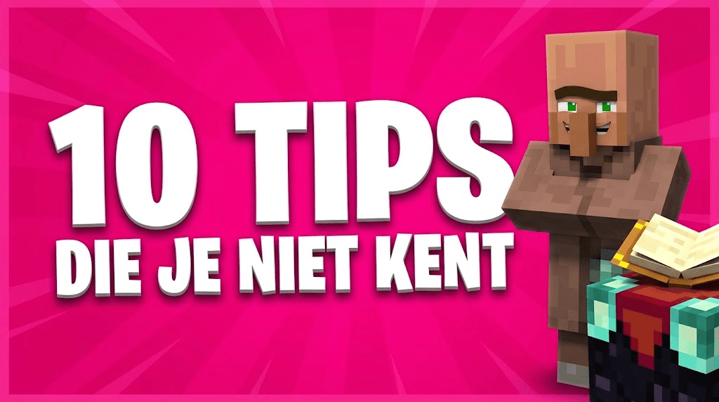 10 Minecraft tips die je nog niet kent