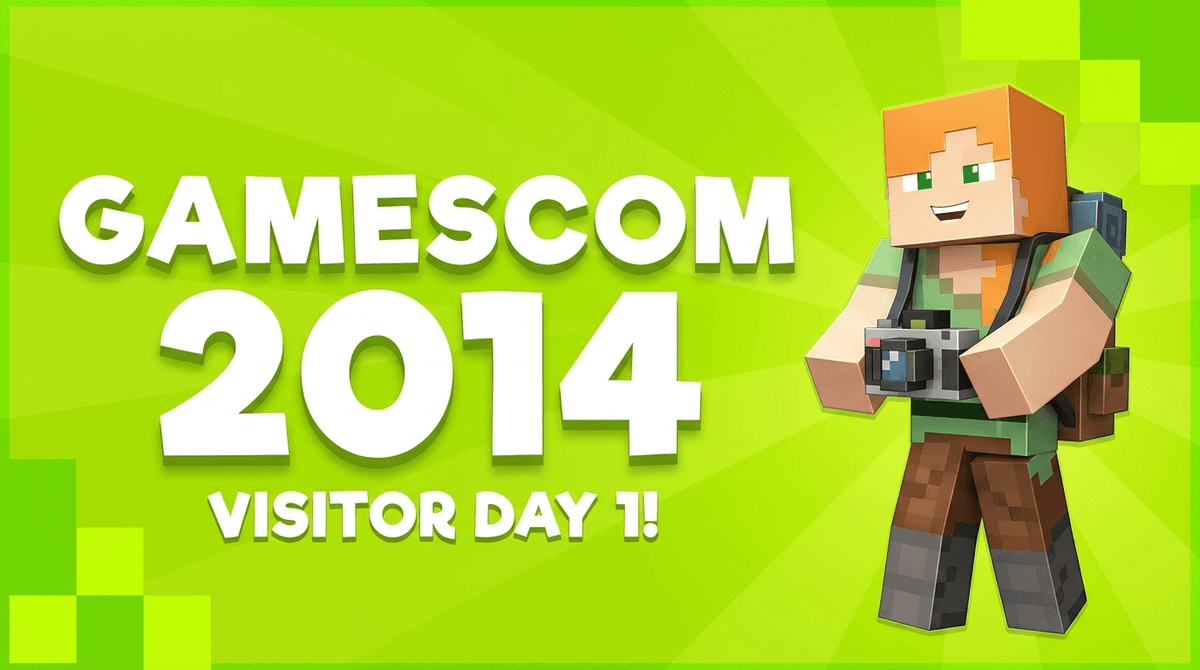 Gamescom 2014 w/ Alex Ep. 4; Visitor Day 1!