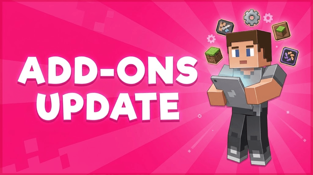Video: Minecraft: Pocket & Windows 10 Edition krijgt ondersteuning voor add-ons.