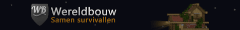 Wereldbouw banner