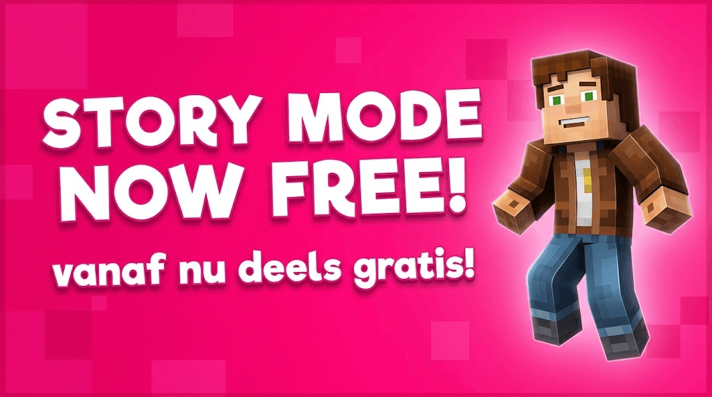 Minecraft: Story Mode vanaf nu deels gratis!