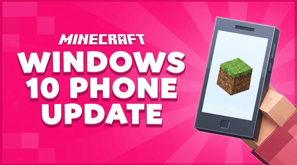 Mojang blijft Minecraft op Windows 10 telefoons updaten