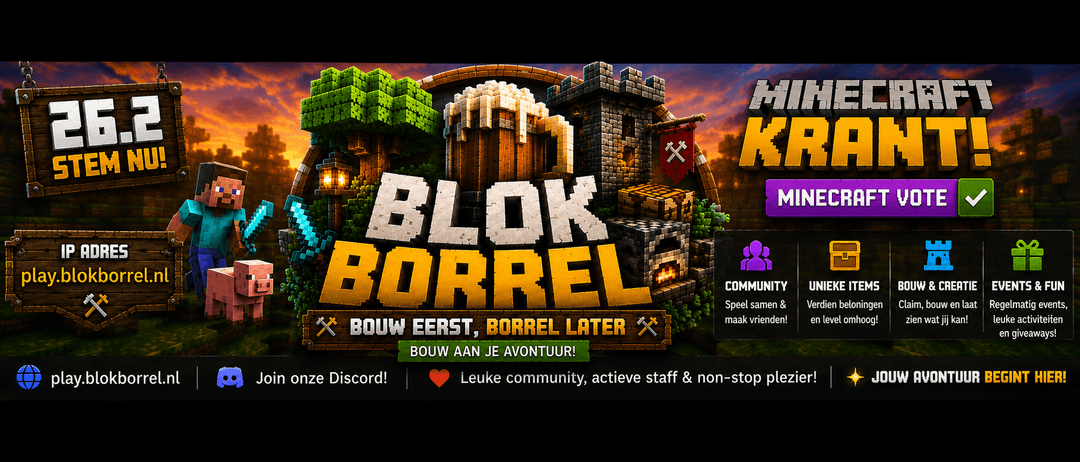 BlokBorrel banner