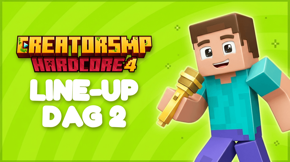 CreatorSMP 4 line-up: Enzo Knol en Job Dutchtuber