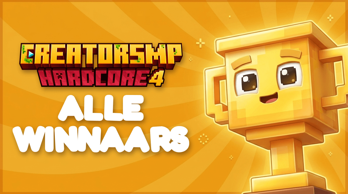 CreatorSMP winnaars: wie won seizoen 1, 2 en 3?