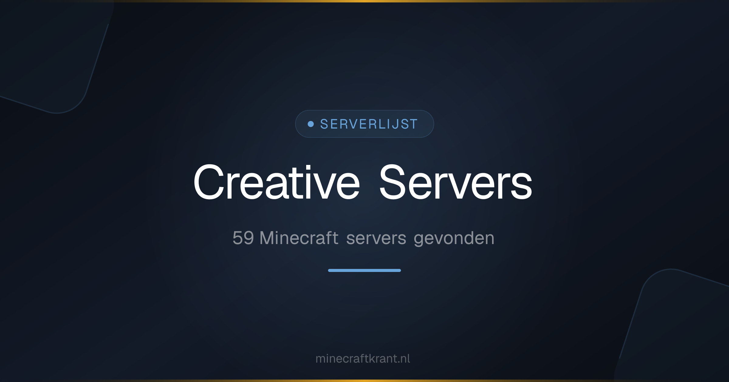 Minecraft Creative Servers 2026 — Top Creative Serverlijst | MinecraftKrant